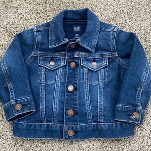 Gap Baby Girls Blue Jean Jacket. 12-18 month